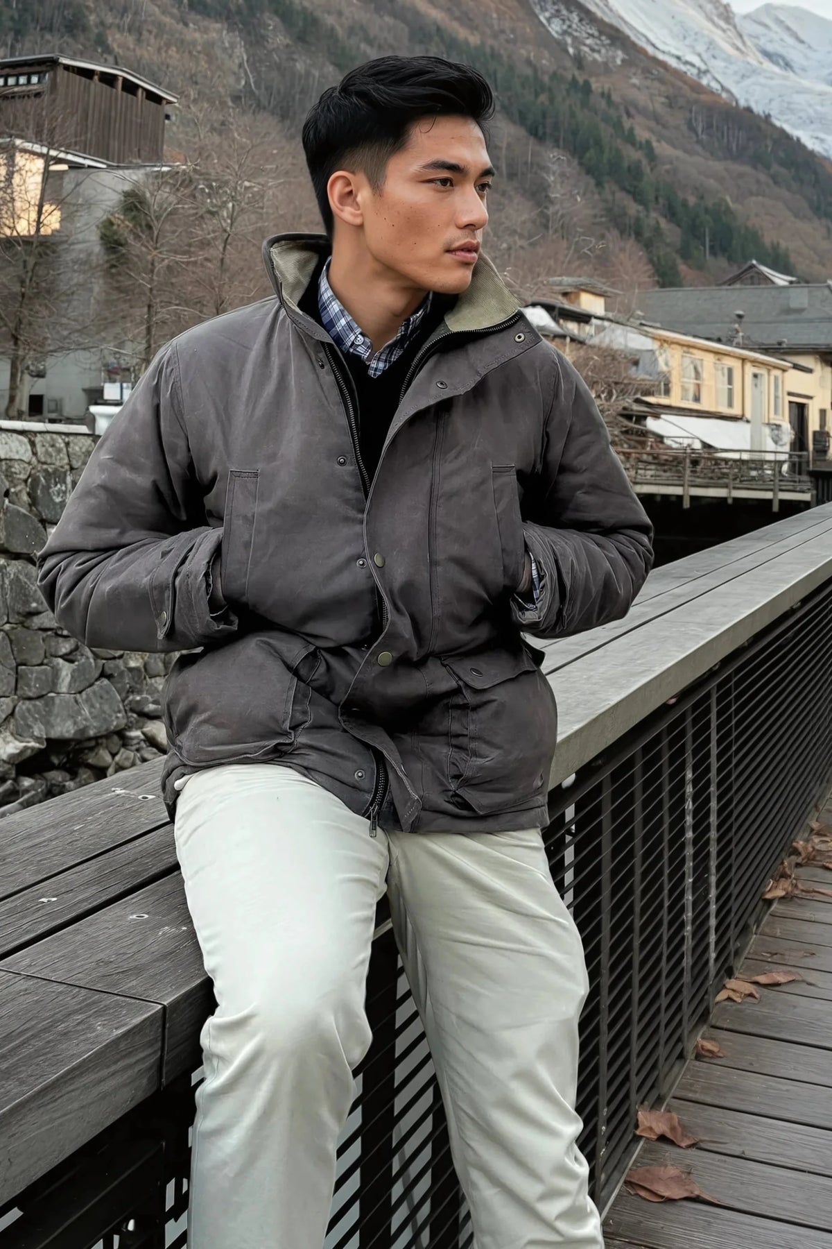 Copperas Wax Jacket (Chocolate)