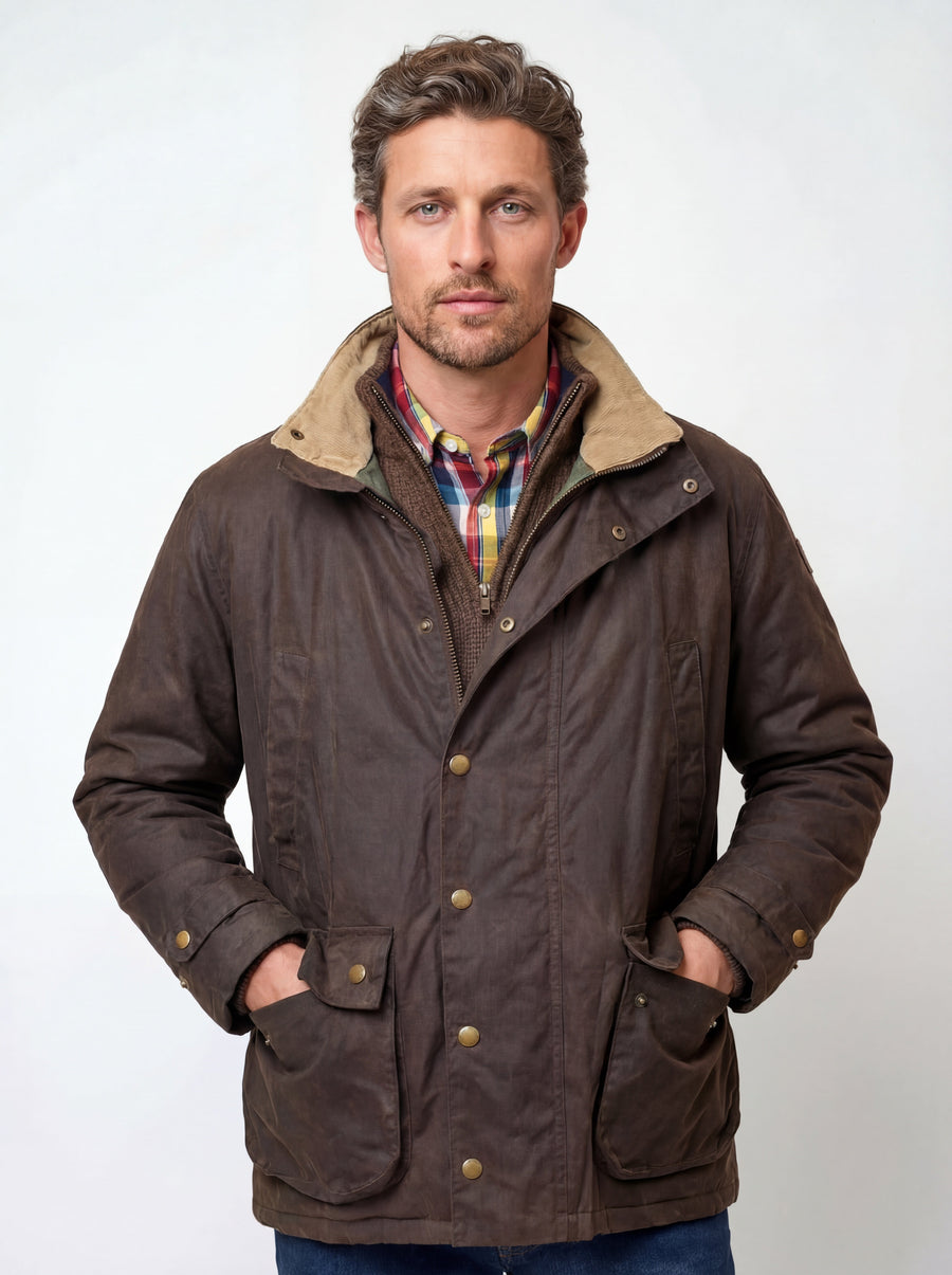 Copperas Wax Jacket (Chocolate)