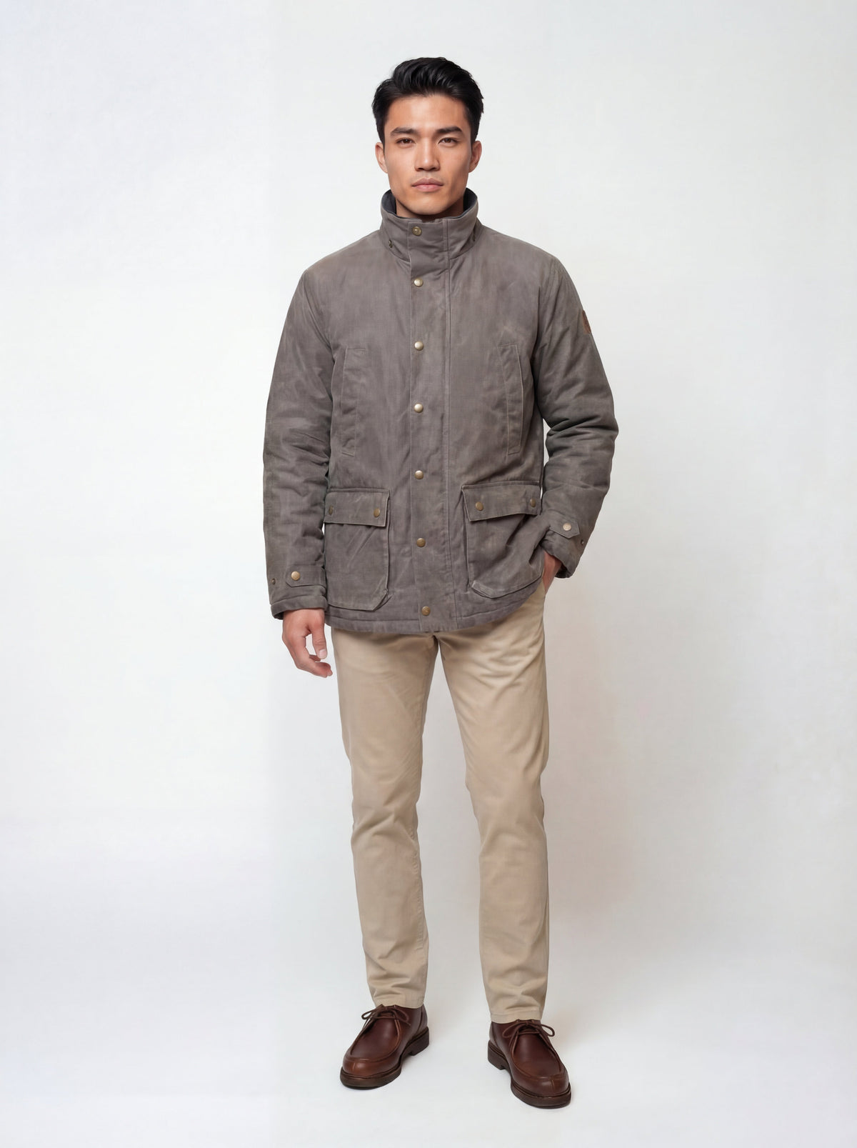 Copperas Wax Jacket (Slate)