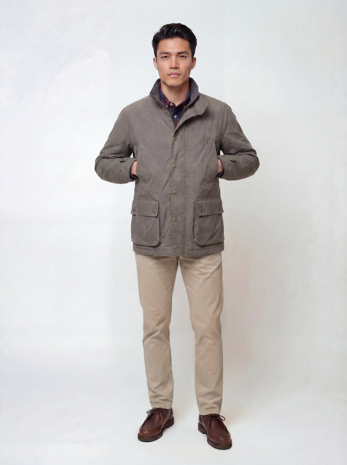 Copperas Wax Jacket (Slate)